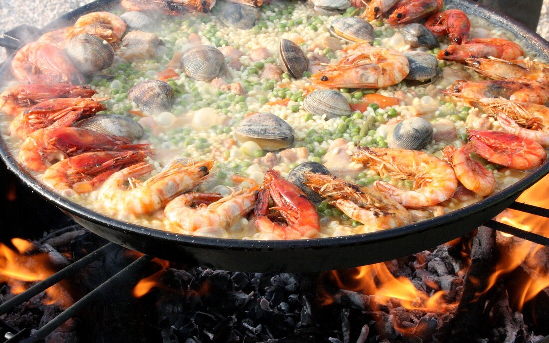 Spanish Paella from Spain itself is out of this world